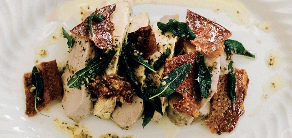 Turkey Breast with Sage Brown Butter